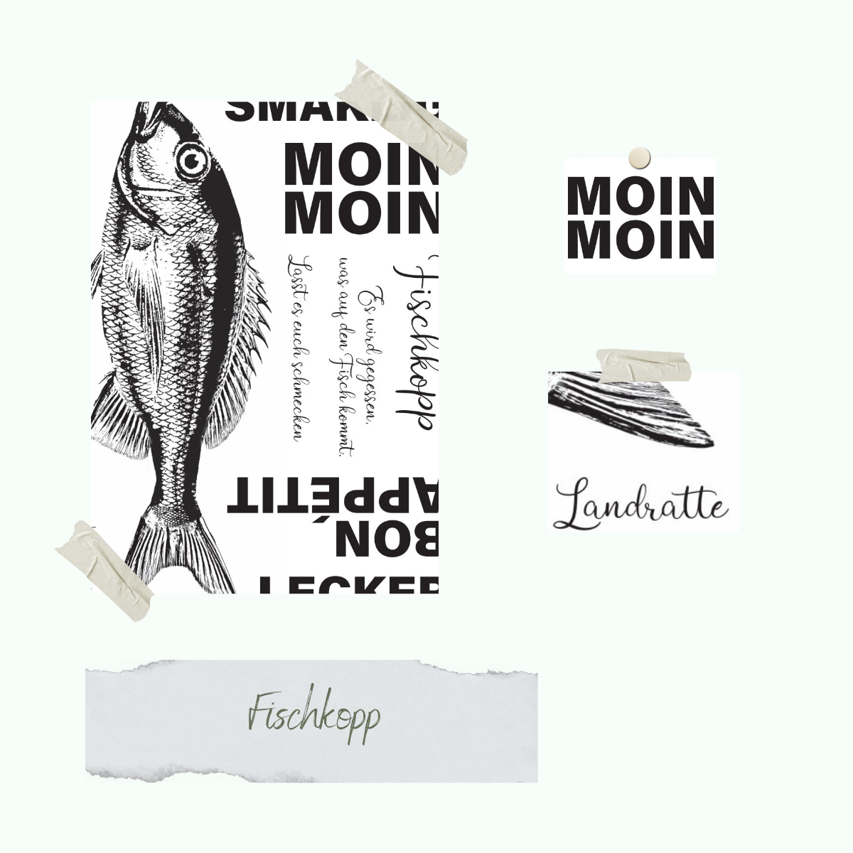Stempelset - Fischkopp