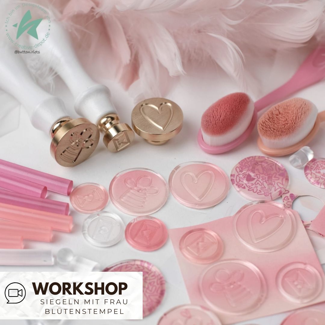 Zoom Workshop - #tuwasnettesTag 05.10.2025 - Siegeln mit Frau Blütenstempel
