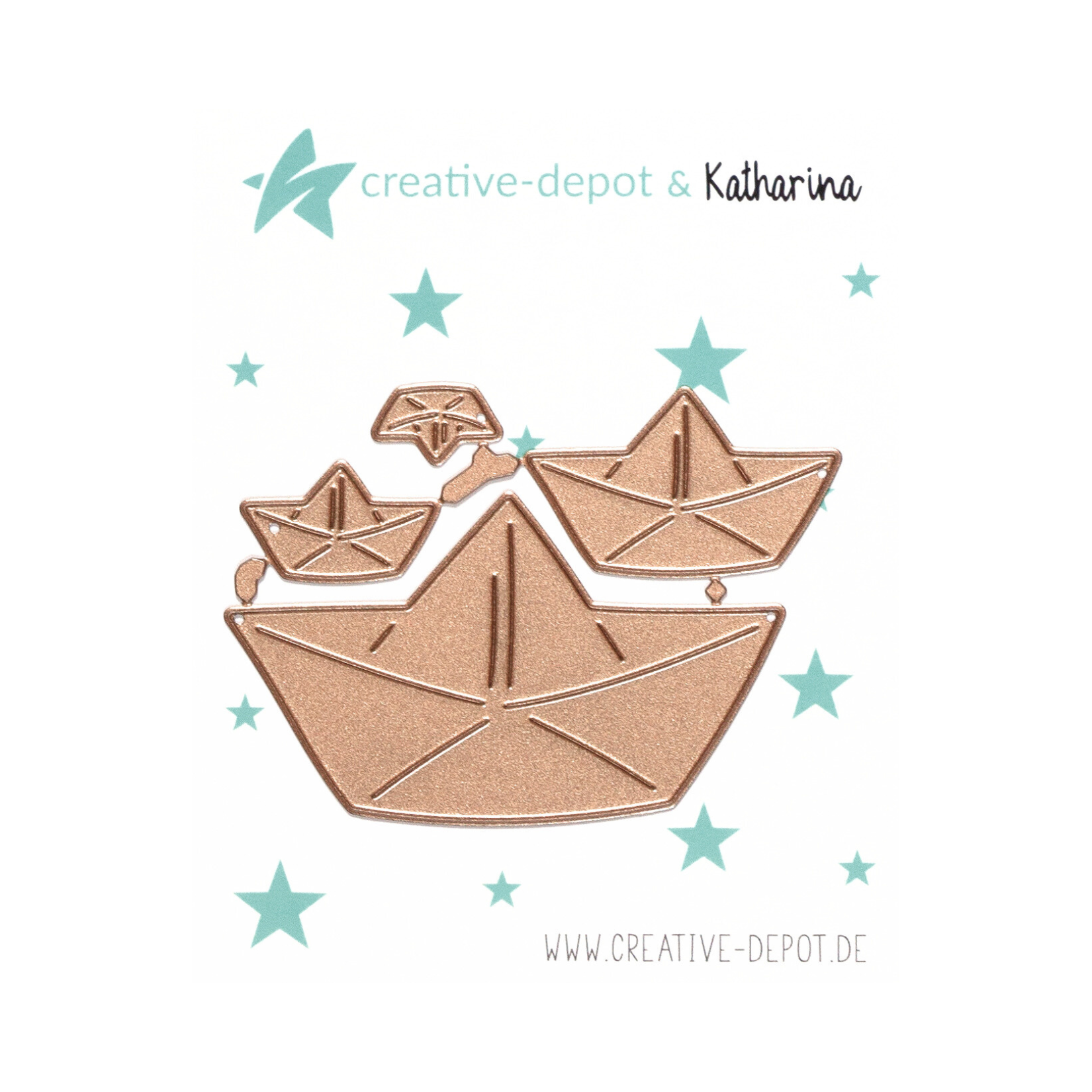 Die - Designline - Papierschiffchen Set