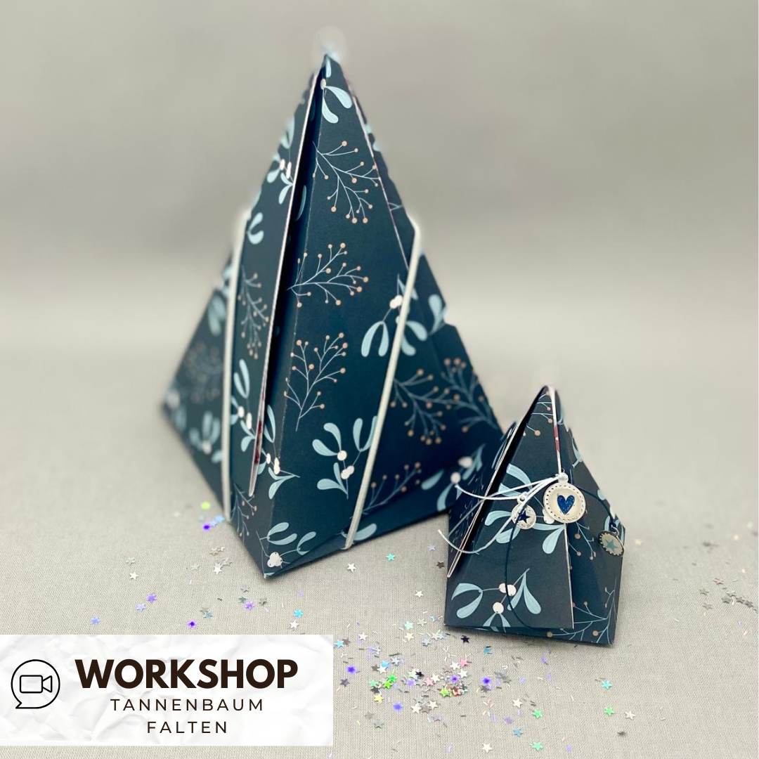 Zoom Workshop Tannenbaum falten 10.11.25 