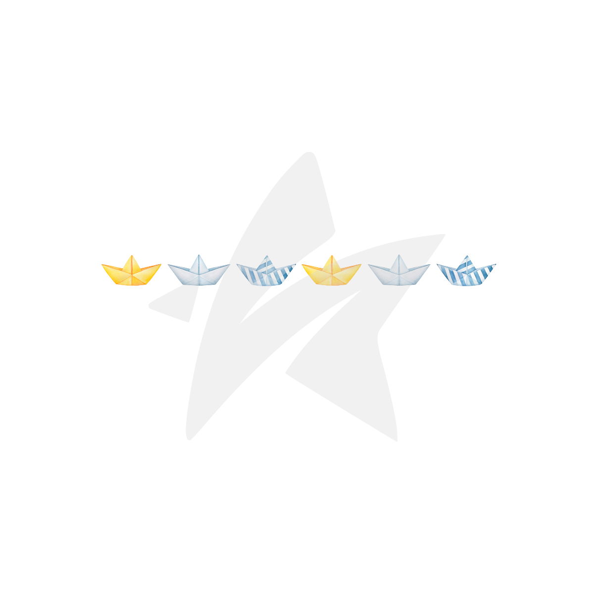 Fr-hliche-Papierboote Washi Tape - Fröhliche Papierboote  - 3 cm