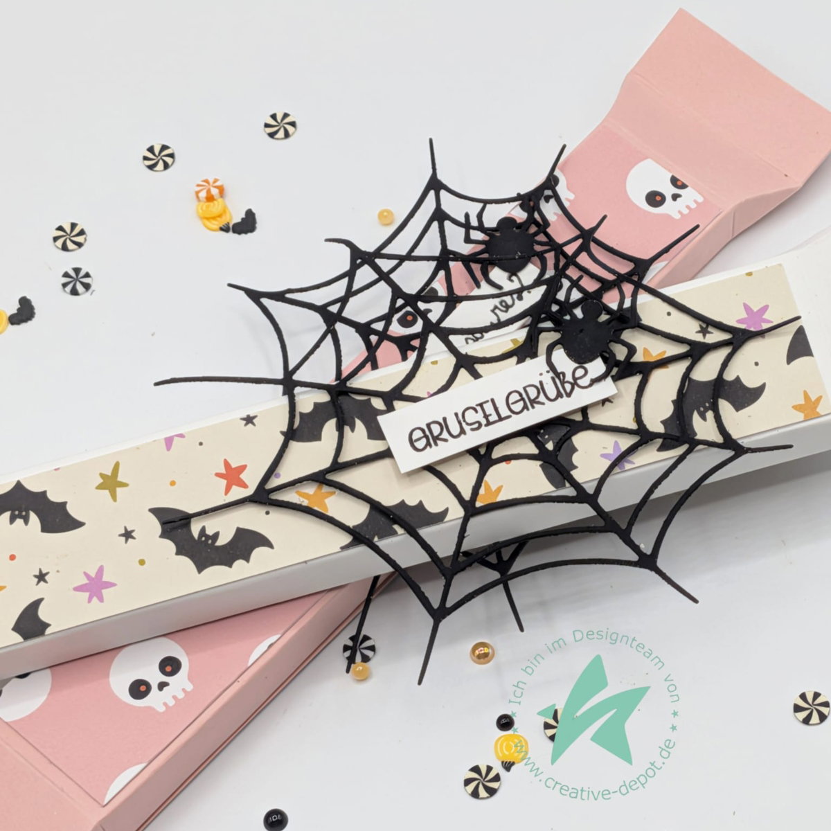 Designpapier - Fledermaustanz