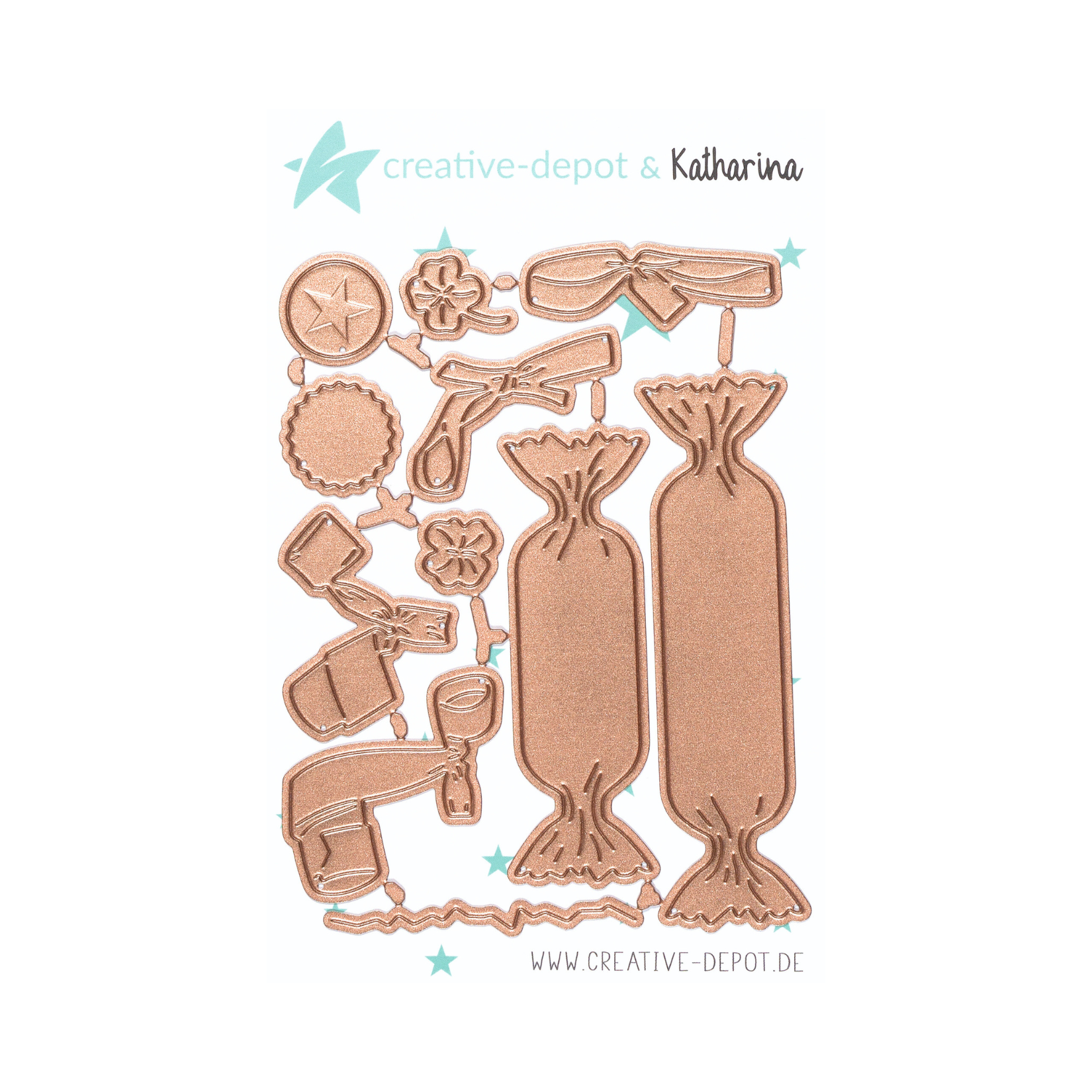 Die - Designline - Knallbonbon Label  Die - Designline - Knallbonbon Label