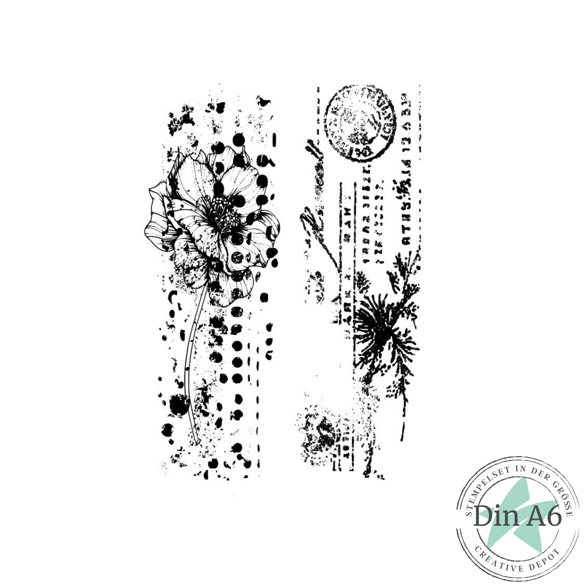 Stamp set – Vintage Love IV