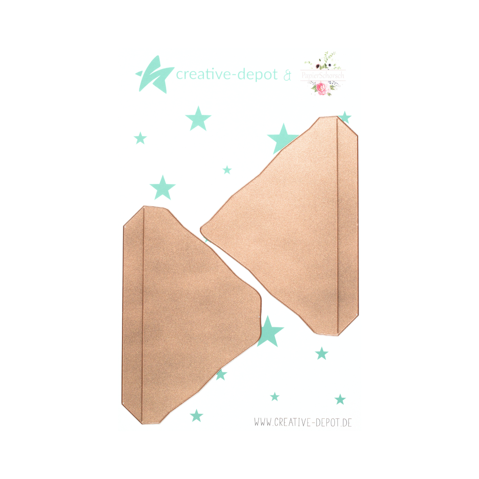 Die - Umschlag - Quadrat - Add On - Leichte Wellen Laschen Die - Umschlag - Quadrat - Add On - Leichte Wellen Laschen