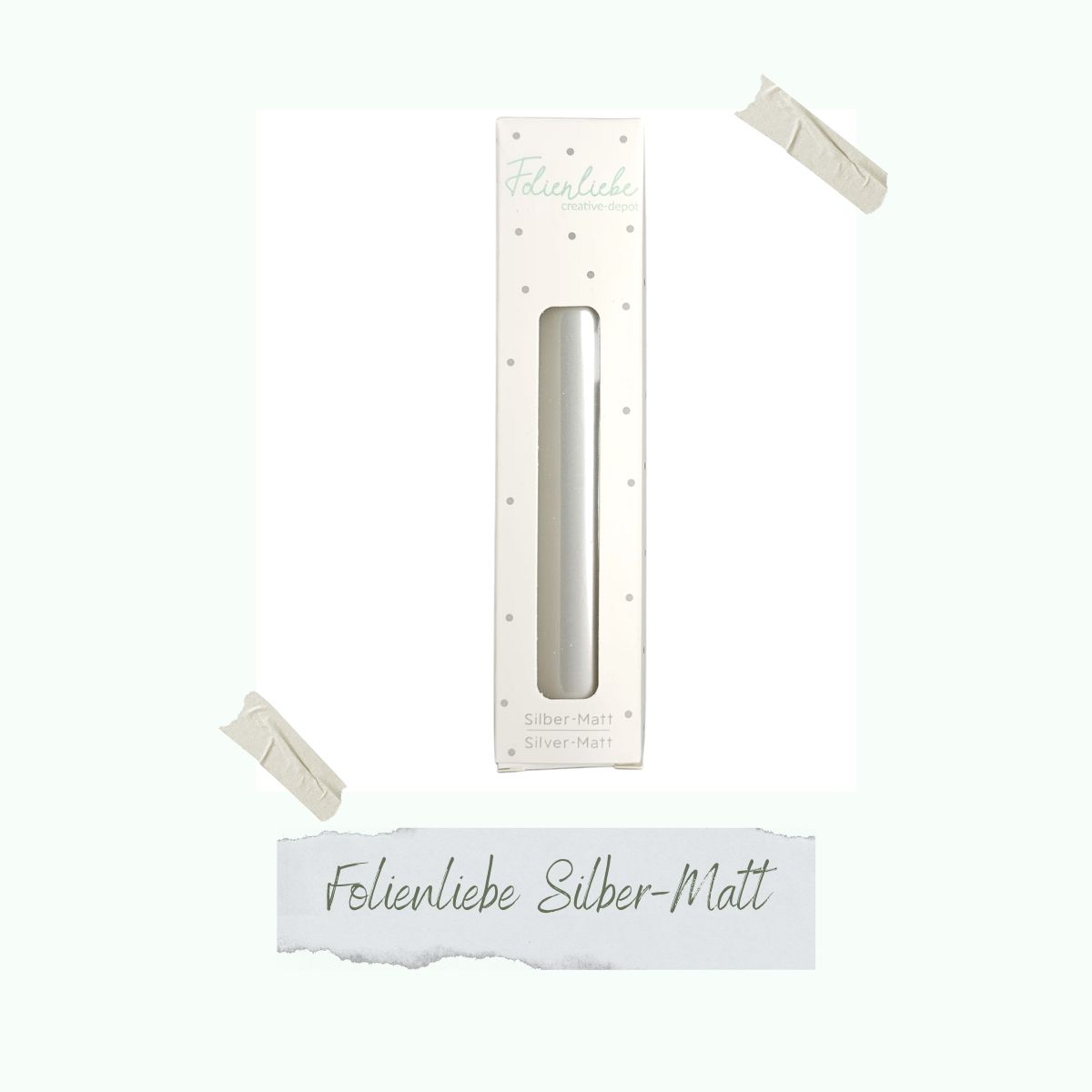 Folienliebe-Silber-Matt