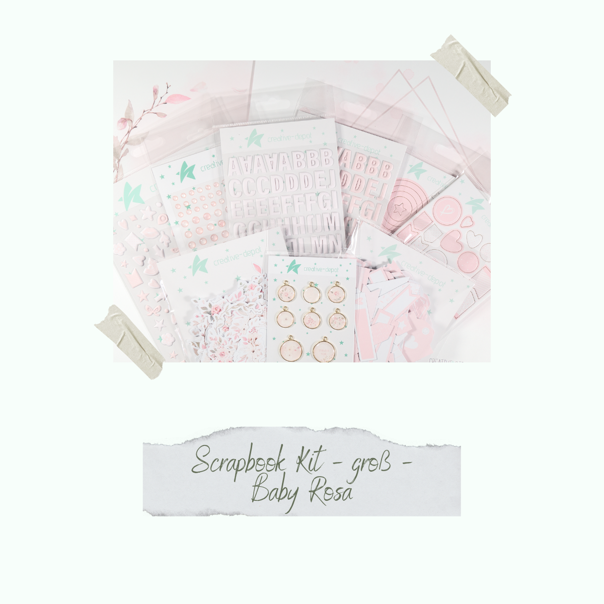 Scrapbook-Kit-gross-Baby-Rosa