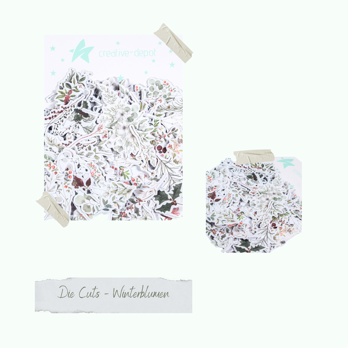 Die Cuts - Winterblumen