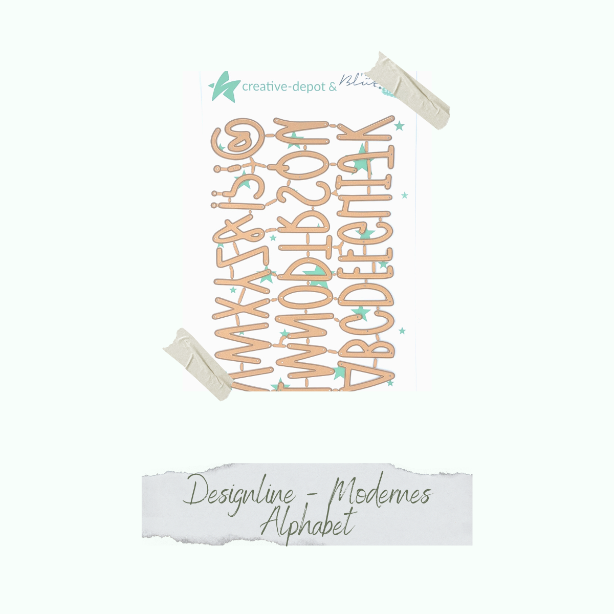 CD-Di-904-Designline-Modernes-Alphabet Les - Designline - Modernes Alphabet