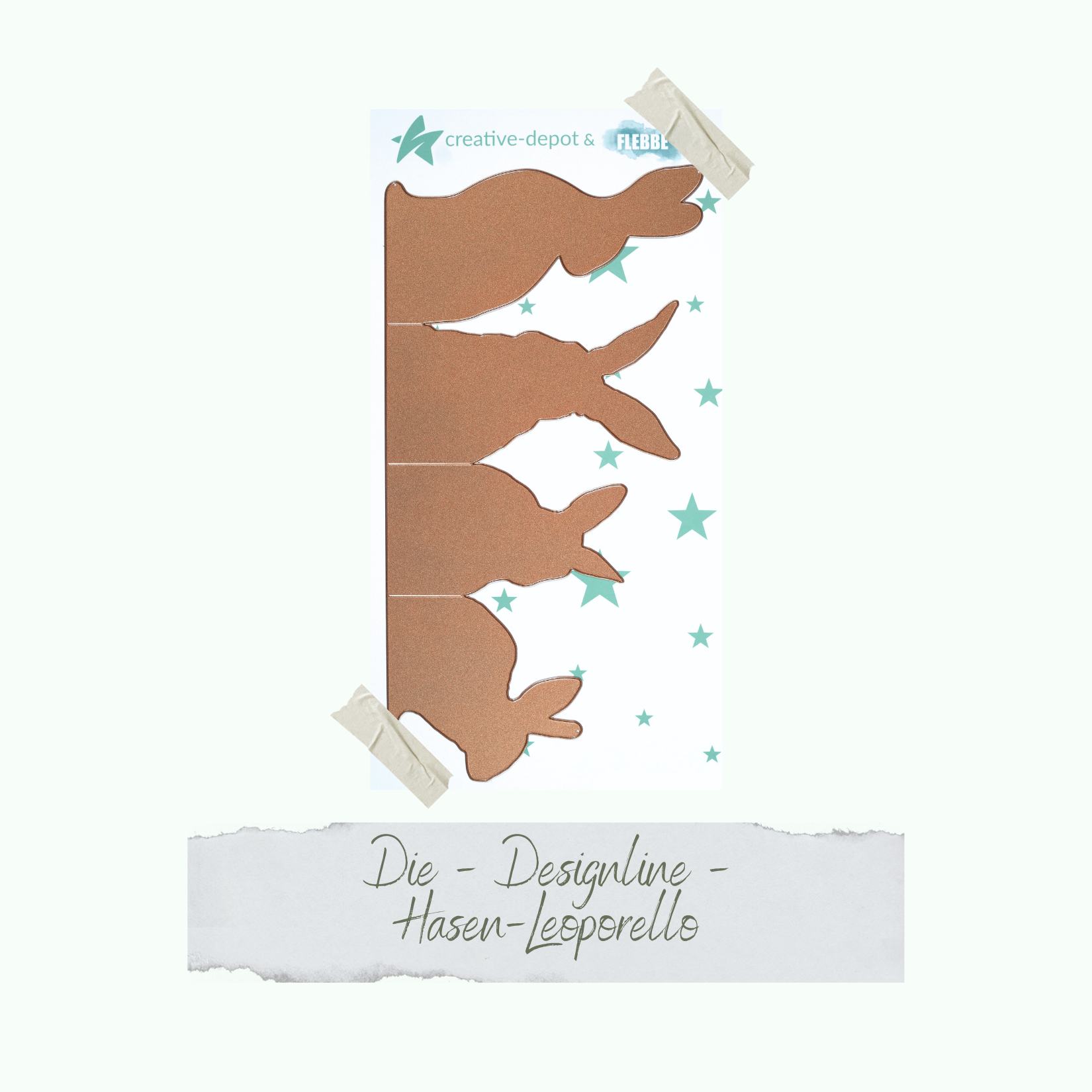 Die - Designline - Hasen - Leporello Die - Designline - Hasen - Leporello