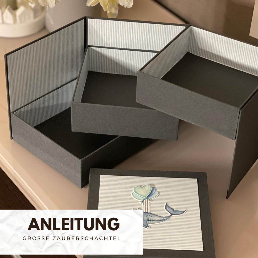 Anleitung Zauberschachtel Christine