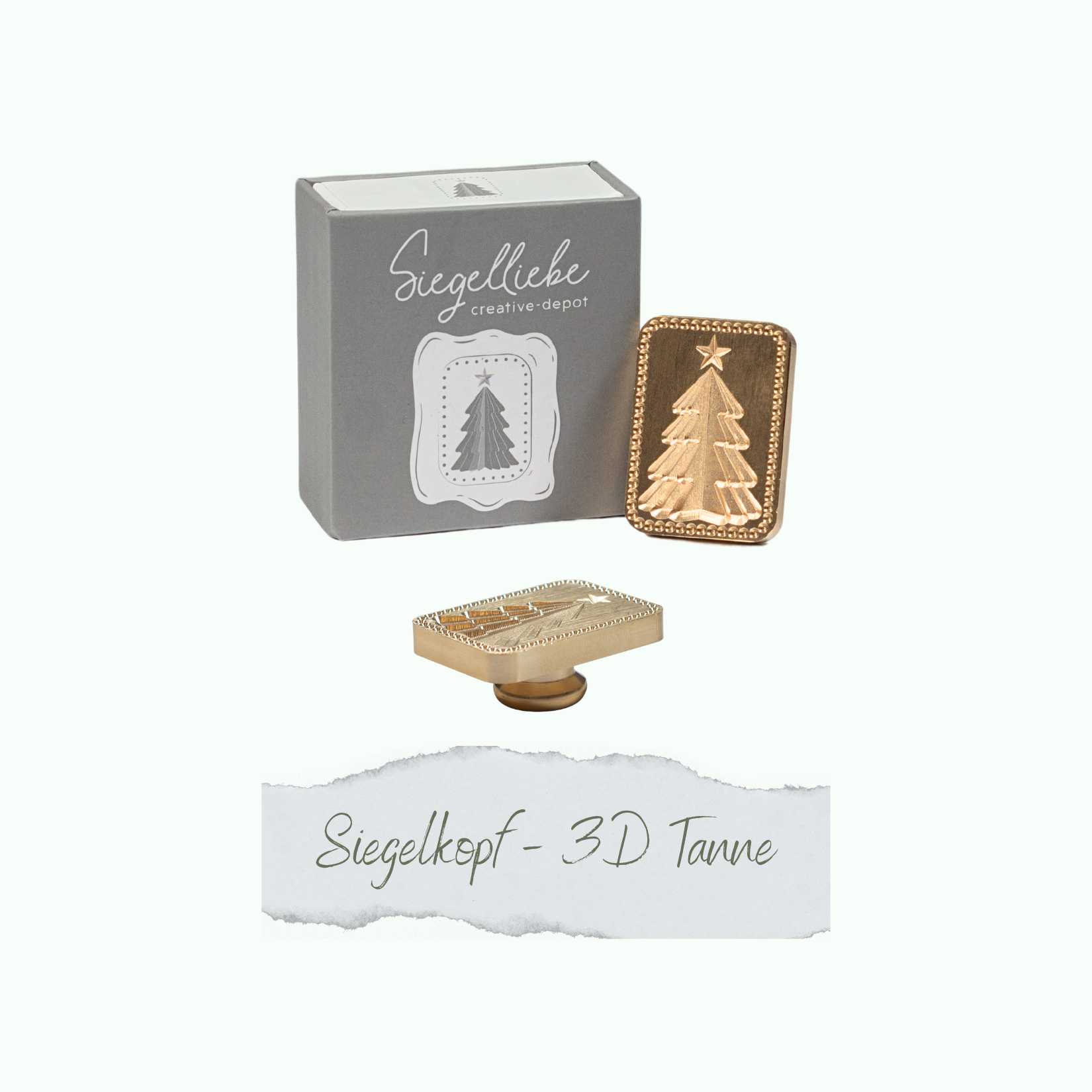 Siegelkopf - 3D Tanne - Siegelliebe Siegelkopf - 3D Tanne - Siegelliebe