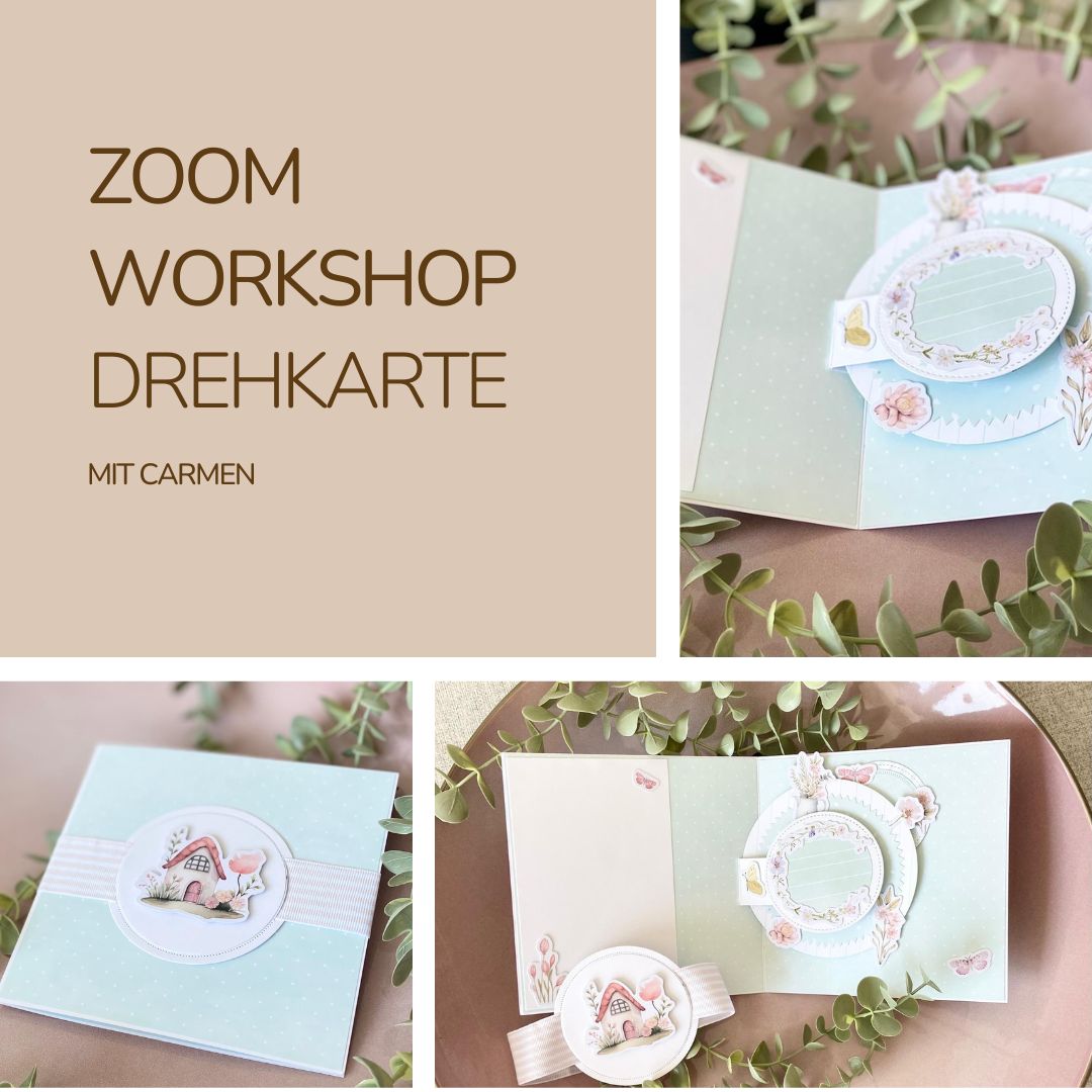 ZOOM Workshop Karte mit Dreh-Effekt 24.06.2025