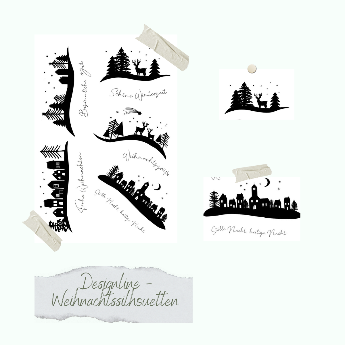 CD-Stt-1165-Designline-Weihnachtssilhouetten