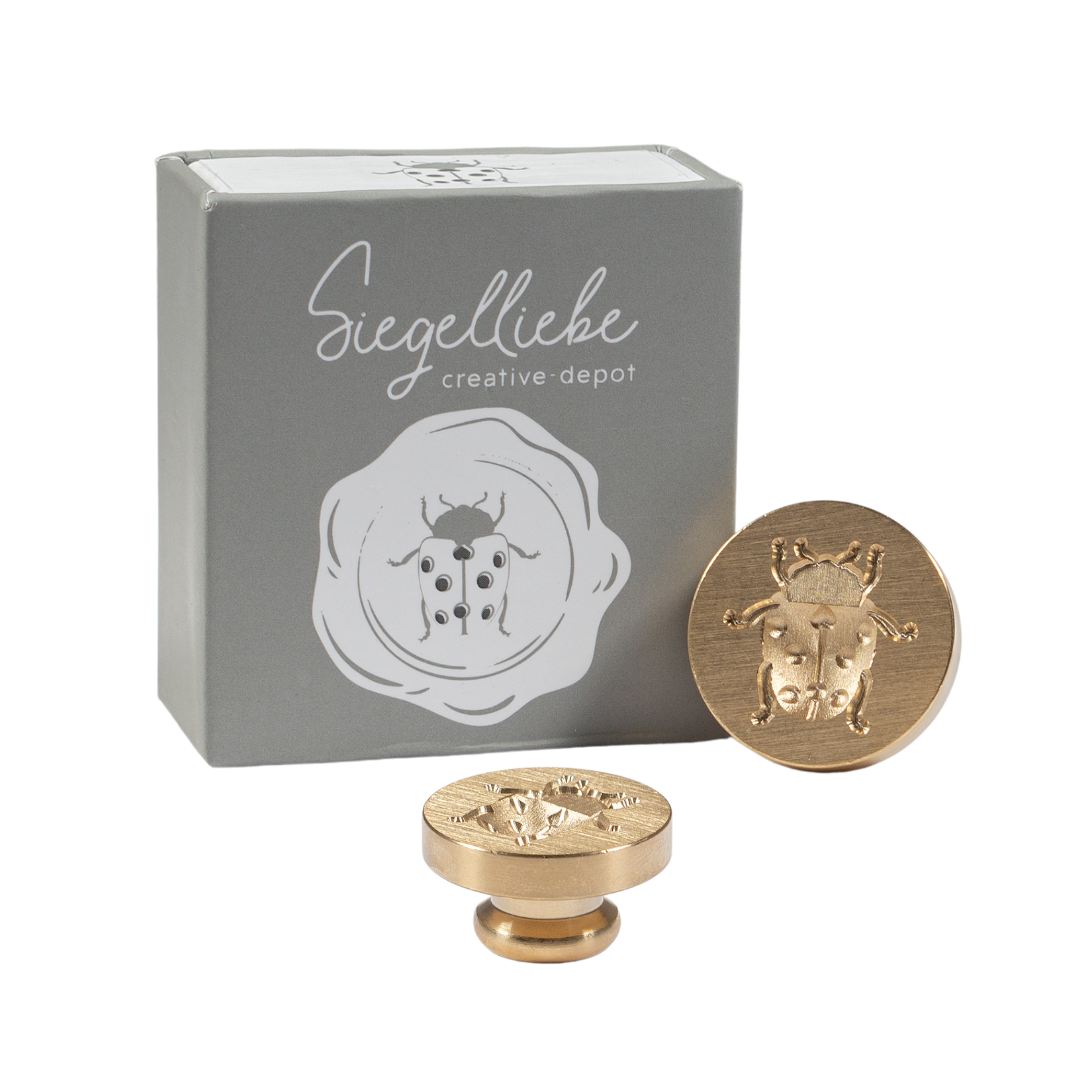 Siegelkopf - 3D Glückskäfer - Siegelliebe