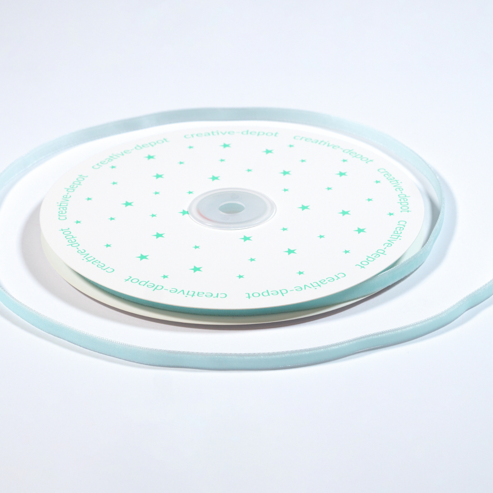 Samtband - Baby-Blau - Bänderliebe