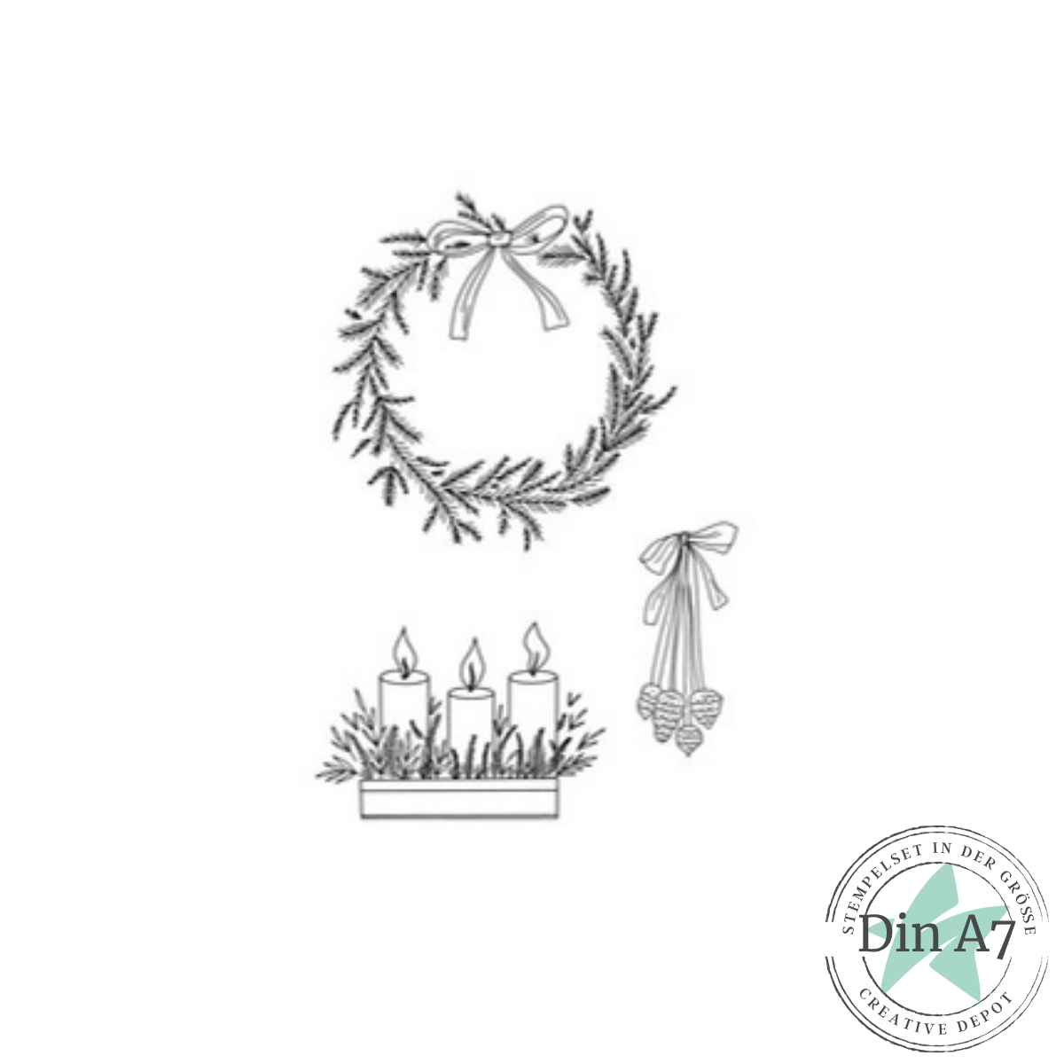 Stempelset - Kleine Weihnachtsmotive - Add on
