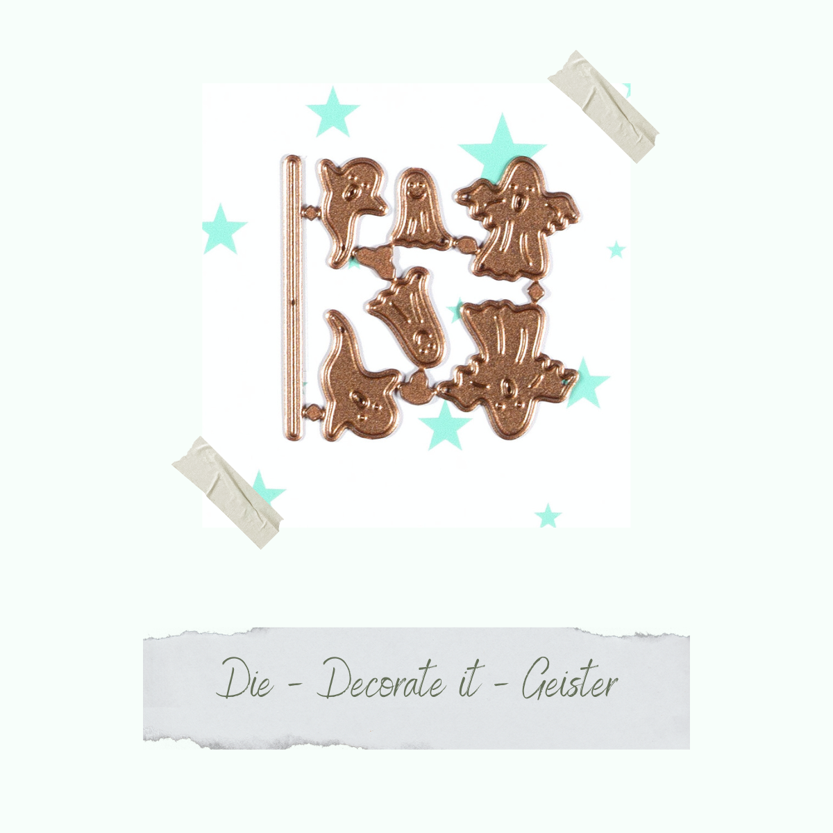 Die - Decorate it - Geister