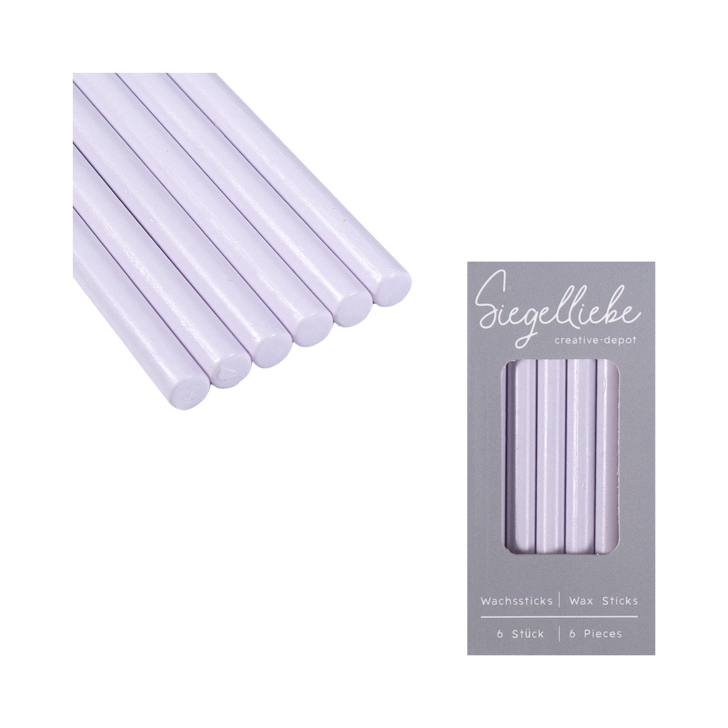 Barritas de cera - Zarter Flieder - Siegelliebe