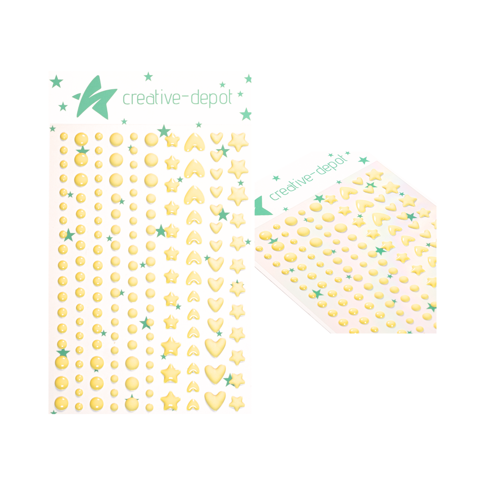 Enamel Dots - Babygelb