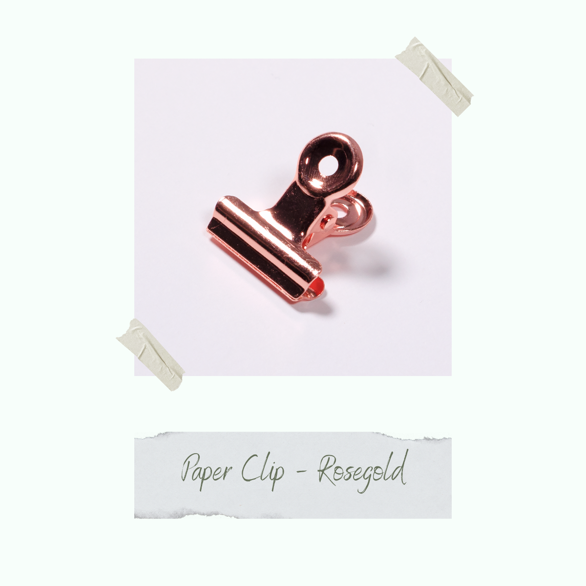 CD-ZB-067_Paper-Clip-Rosegold Paper Clip - Rosegold