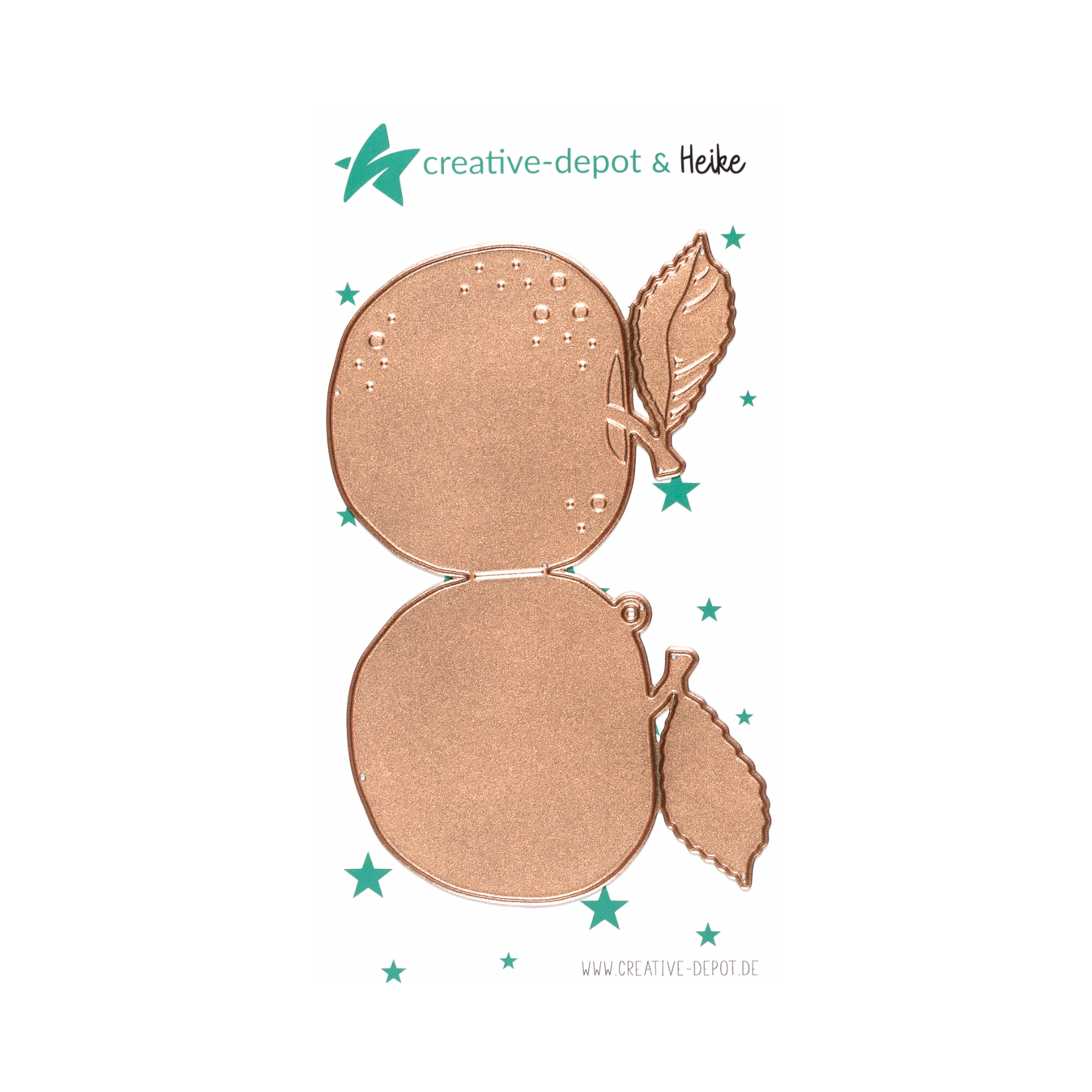 Die - Apfel - Anhängerkärtchen