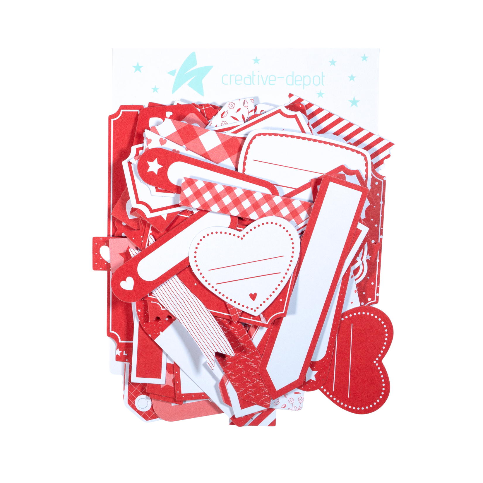 Die Cuts - Tags & Labels - Weihnachtsrot