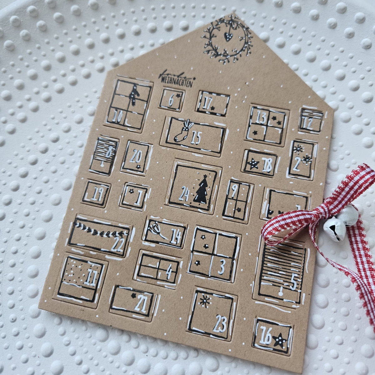Die - Adventskalender-Häuschen