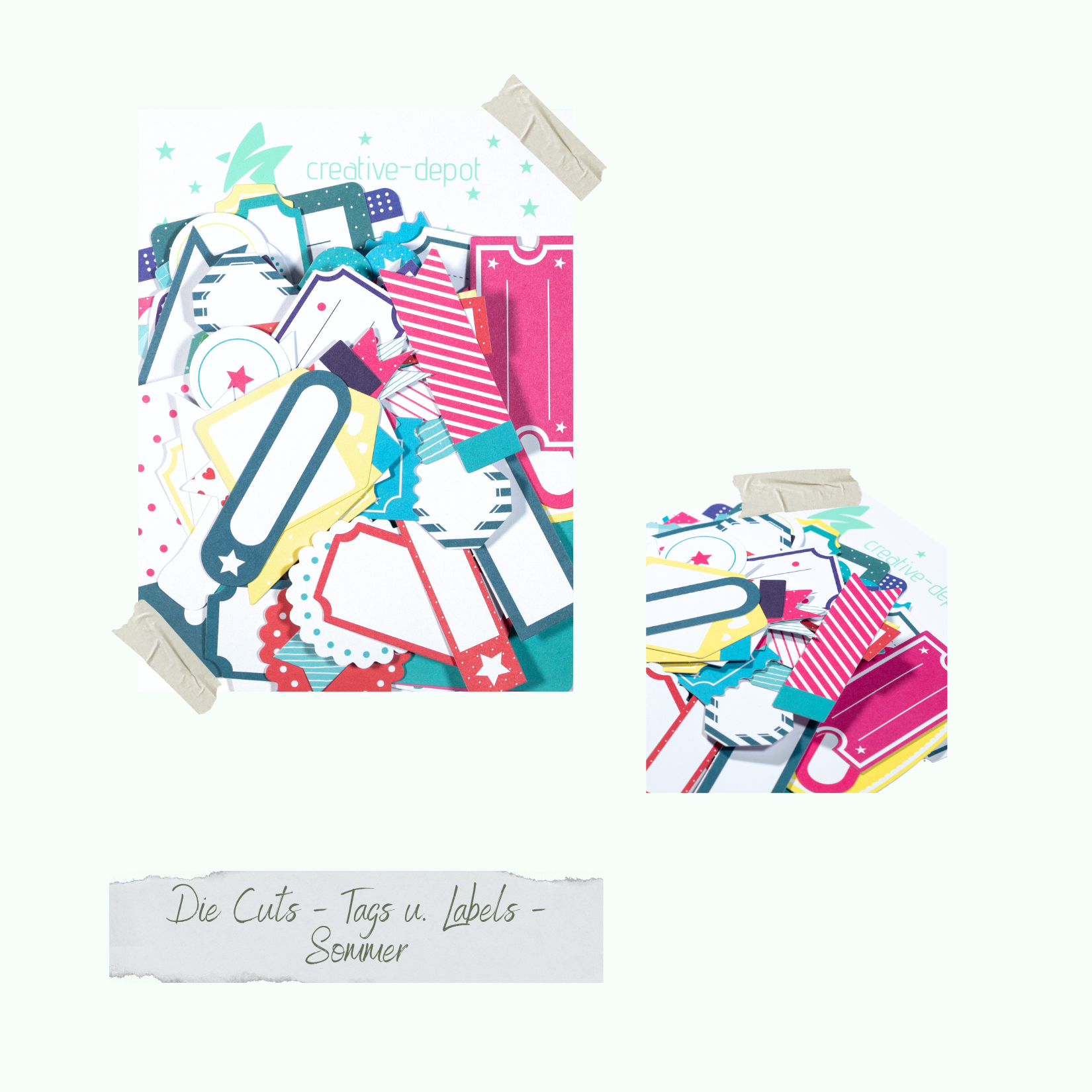 Die Cuts - Tags & Labels - Sommer