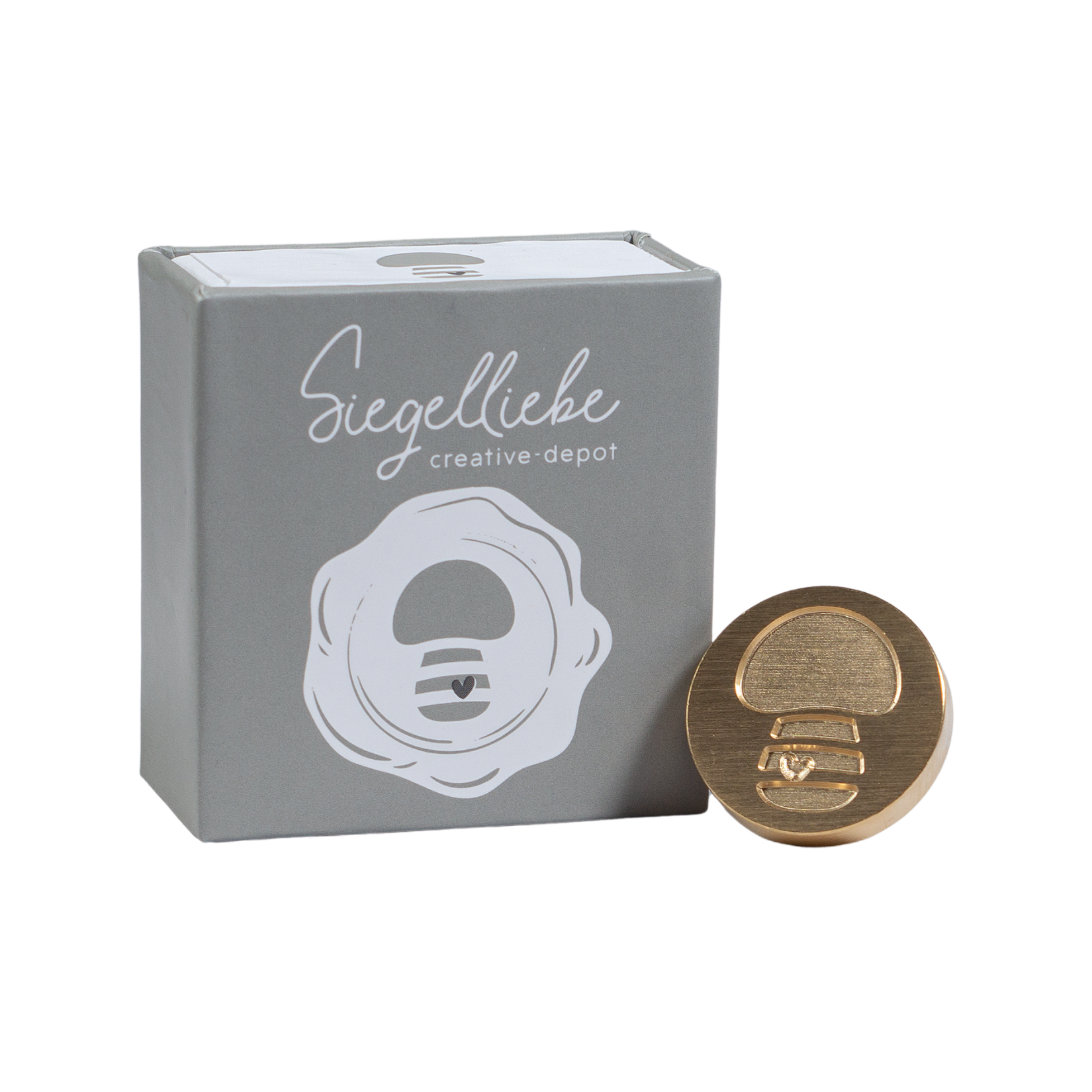 Siegelkopf - Designline - 3D - Glückspilz - Siegelliebe