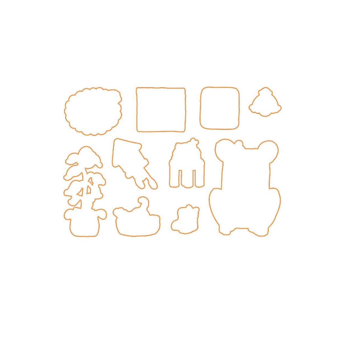 Die - Einzimmerwohnung - Herbst - Outline