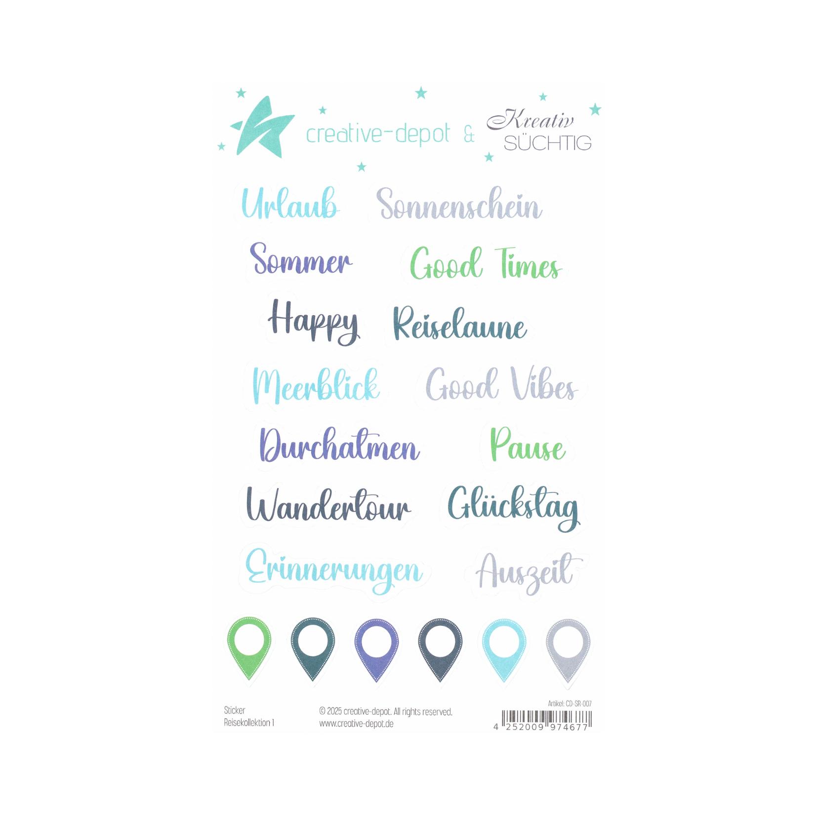 Sticker - Reisekollektion 1