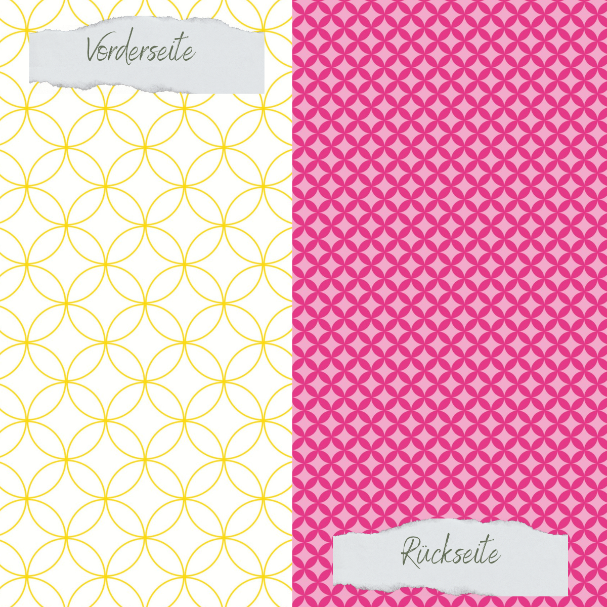 Designpapier - Designline - Scrapliebe - Sommerspaß - Kreismuster - Doppelseitig bedruckt