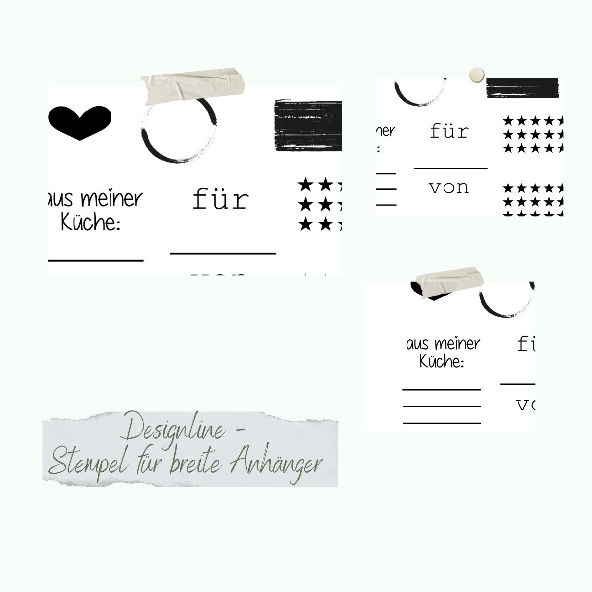 CD-St-989-Designline-Stempel-f-r-breite-Anh-nger