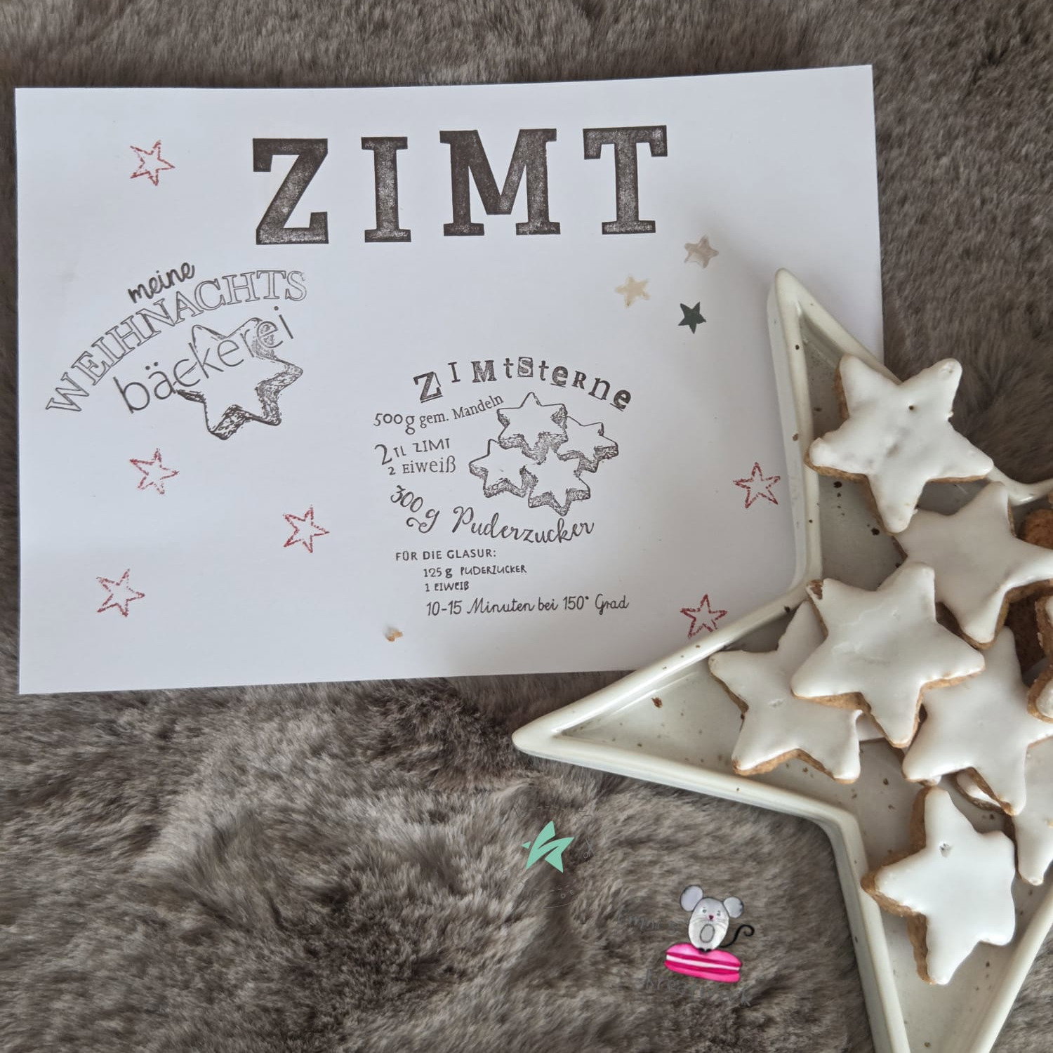 Stempelset - Weihnachtsbäckerei