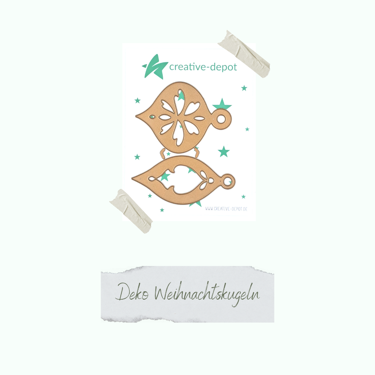 CD-Di-945 Die - Deko Weihnachtskugeln