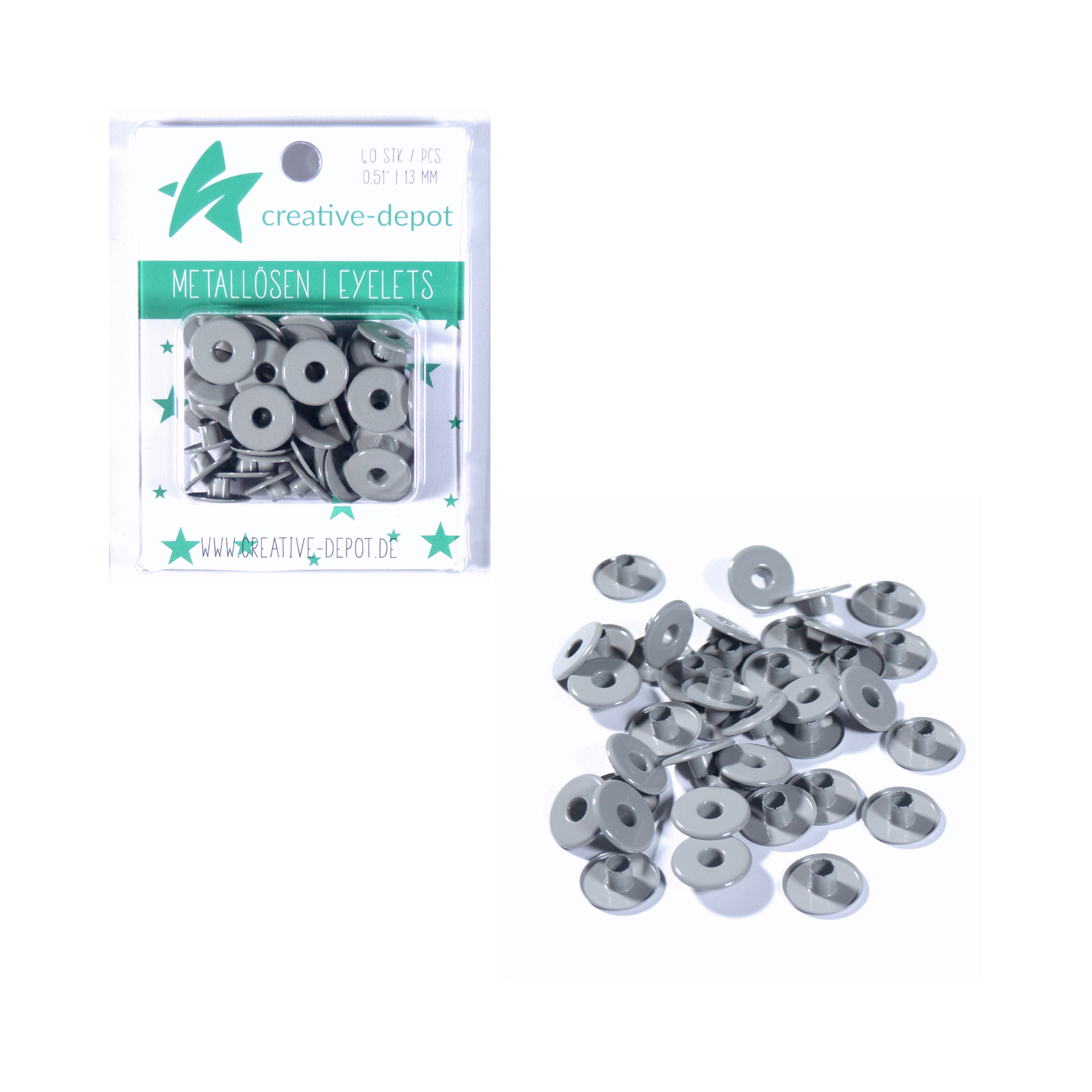 Breite Eyelets - Mäuschen - 13mm