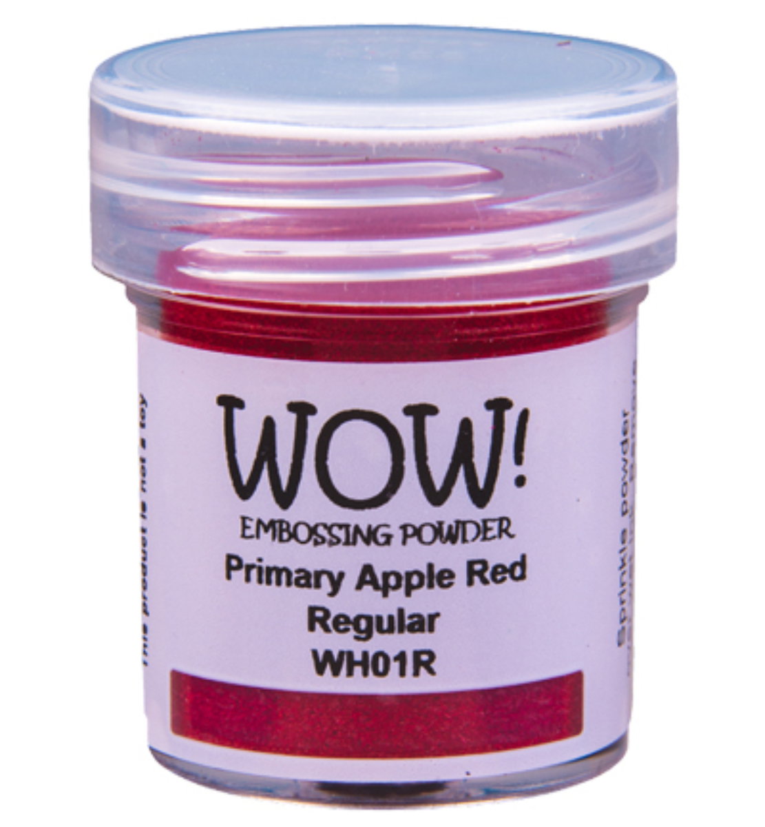 Embossing Pulver - Wow! Primary Apple Red – Super Fine