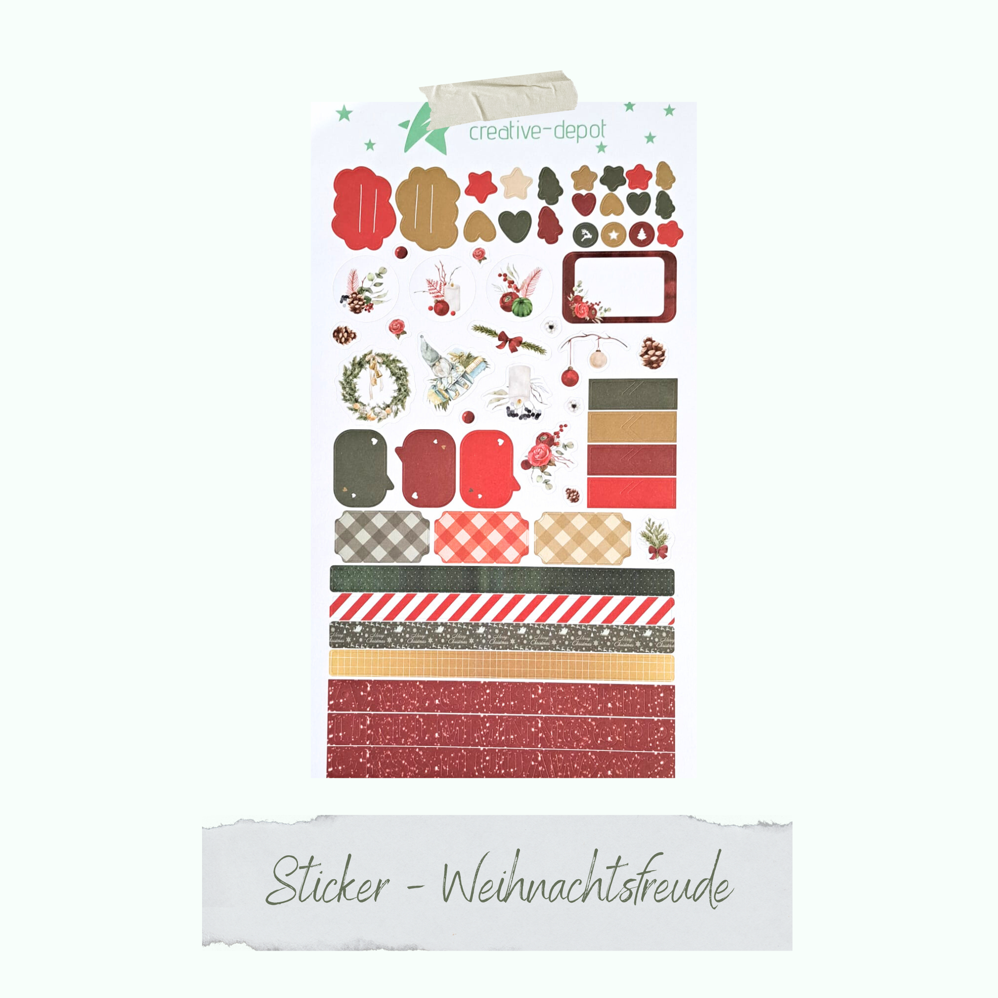 Stickers - Weihnachtsfreude