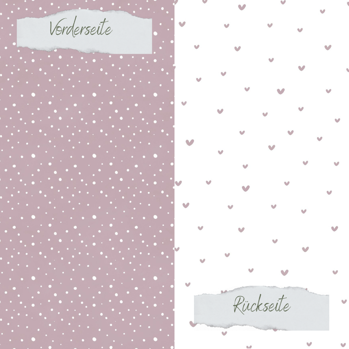 Papel de diseño - Basic - Heide - Doodle Herzen + Sprenkel - Doppelseitig bedruckt Papel de diseño - Basic - Heide - Doodle Herzen + Sprenkel - Doppelseitig bedruckt