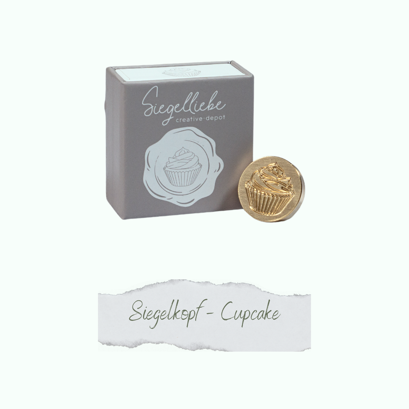 Siegelkopf - Cupcake - Siegelliebe Siegelkopf - Cupcake - Siegelliebe