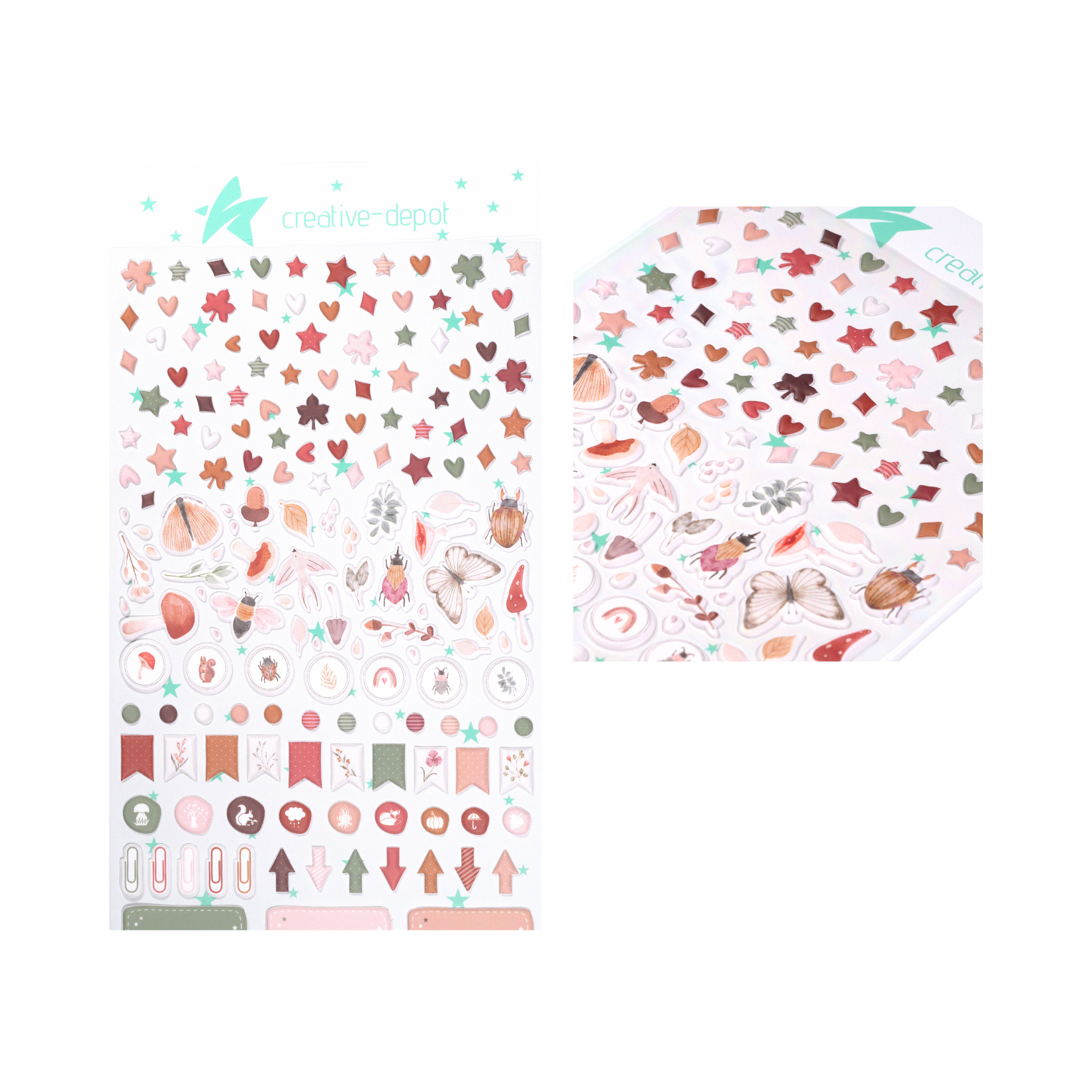 Puffy Sticker - Herbstzauber