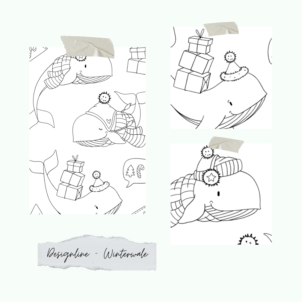 Stamp set - Designline - Winterwale