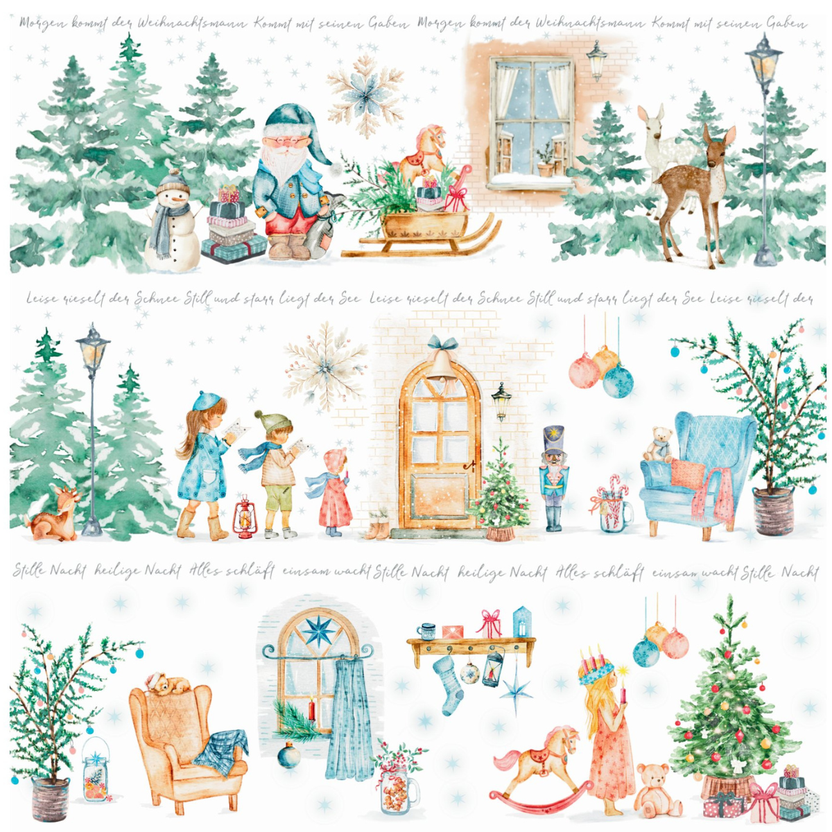Designpapier - Cozy Christmas