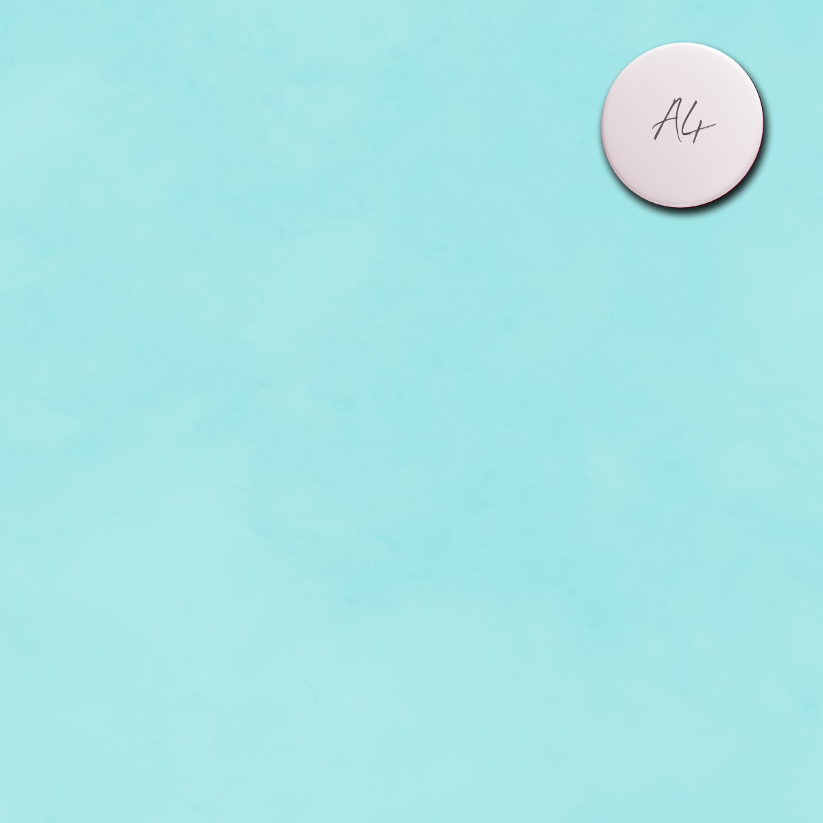 Designpapier - Basic - Meermint - Uni - A4 - 240g/m²