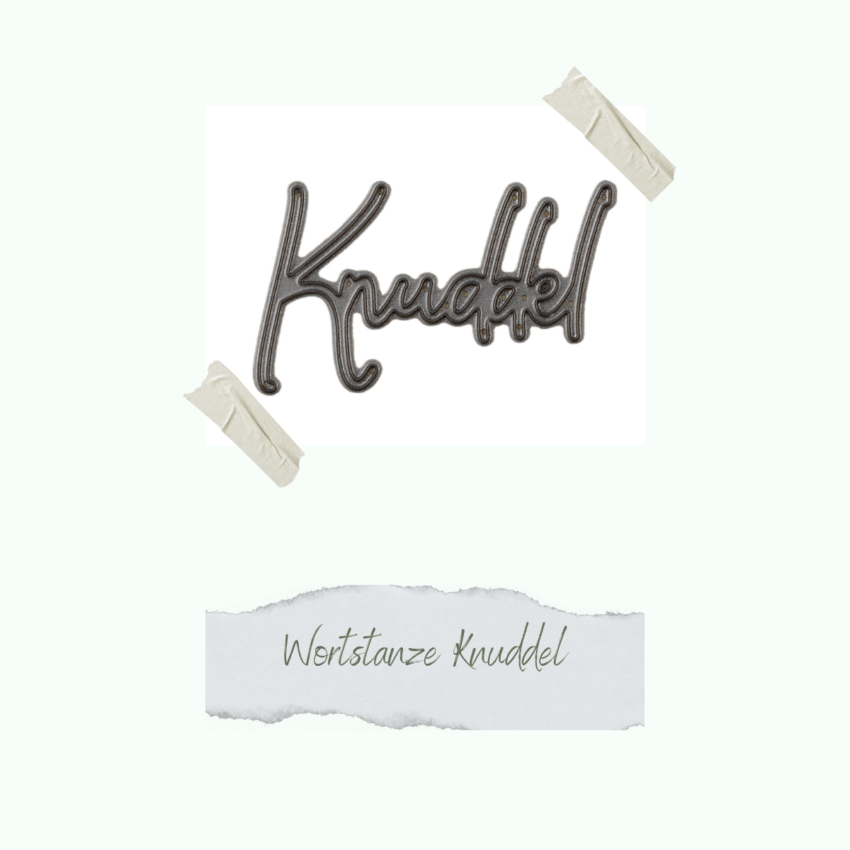 CD-Di-448_Wortstanze-Knuddel Wortstanze Knuddel