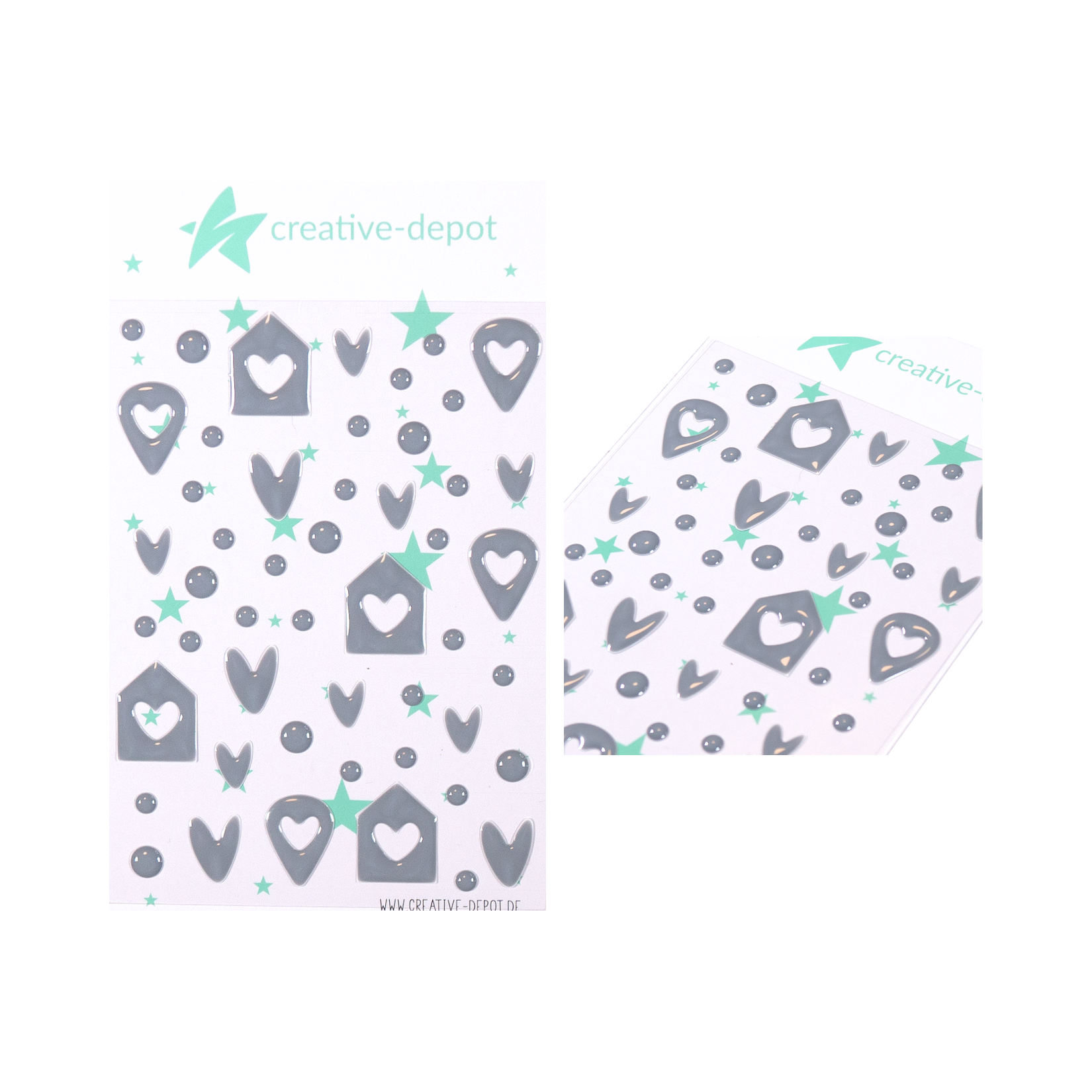 Enamel Dots - Häuschen Mix - Mäuschen