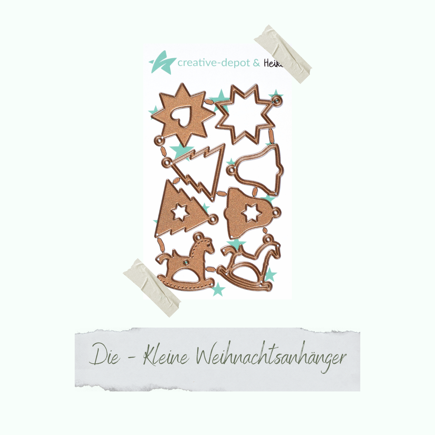 Die - Kleine Weihnachtsanhänger