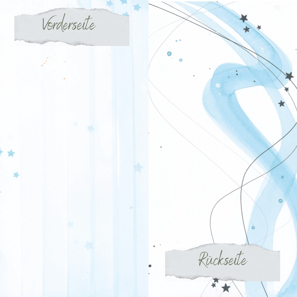 Designpapier - Designline - Scrapliebe - Meerblau - Doppelseitig bedruckt Designpapier - Designline - Scrapliebe - Meerblau - Doppelseitig bedruckt