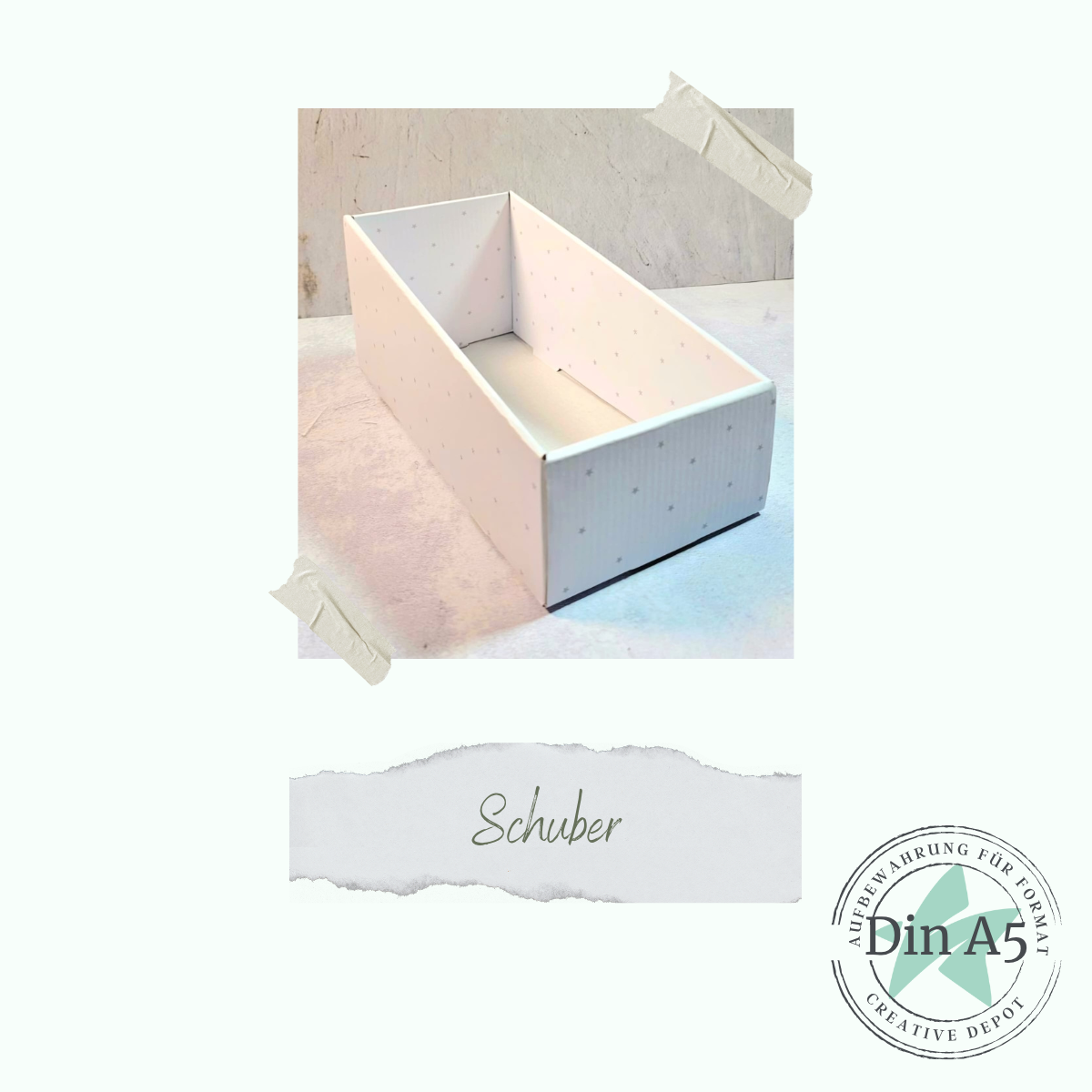 Schuber - Aufbewahrung für Deine Stempel und Stanzen - A5 Format Schuber - Aufbewahrung für Deine Stempel und Stanzen - A5 Format